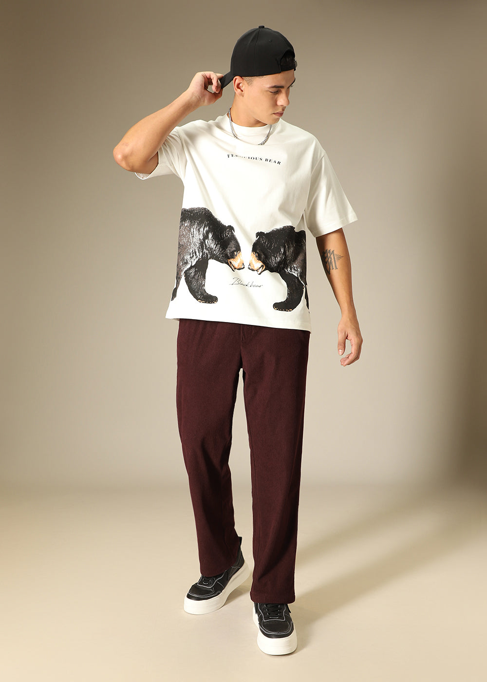 Maroon Corduroy Pant