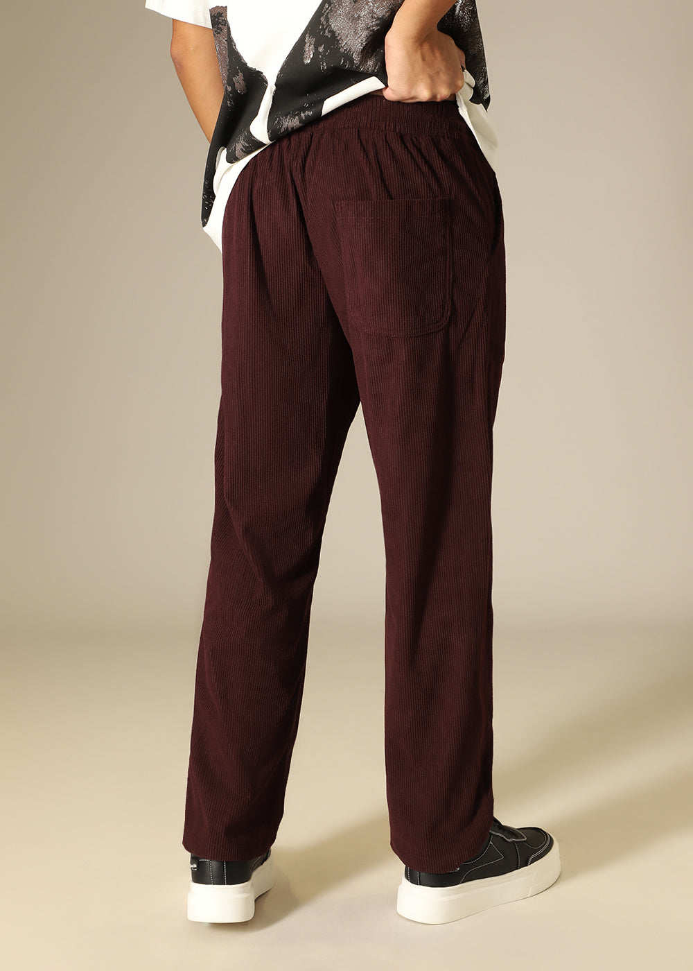 Maroon Corduroy Pant