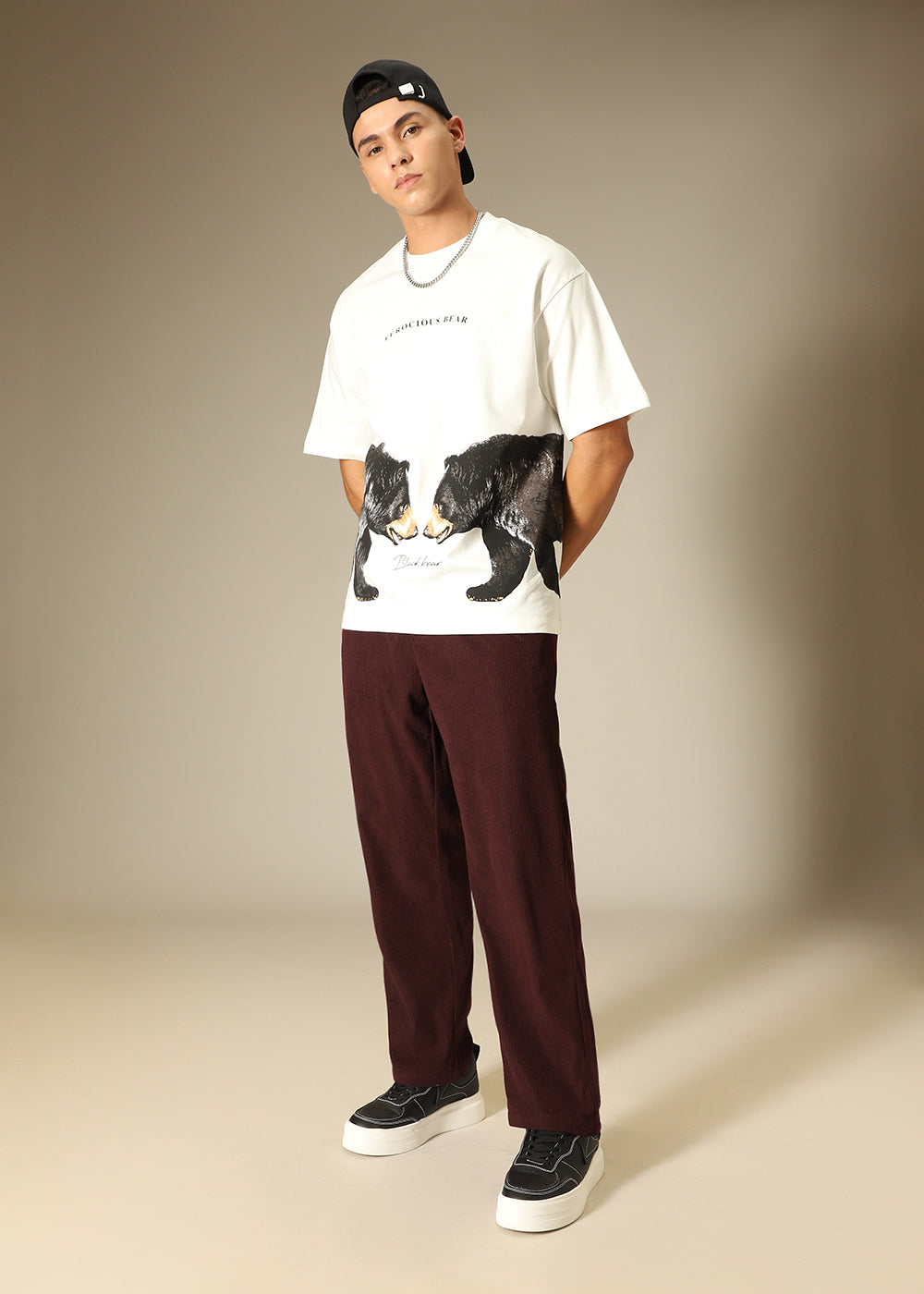 Maroon Corduroy Pant