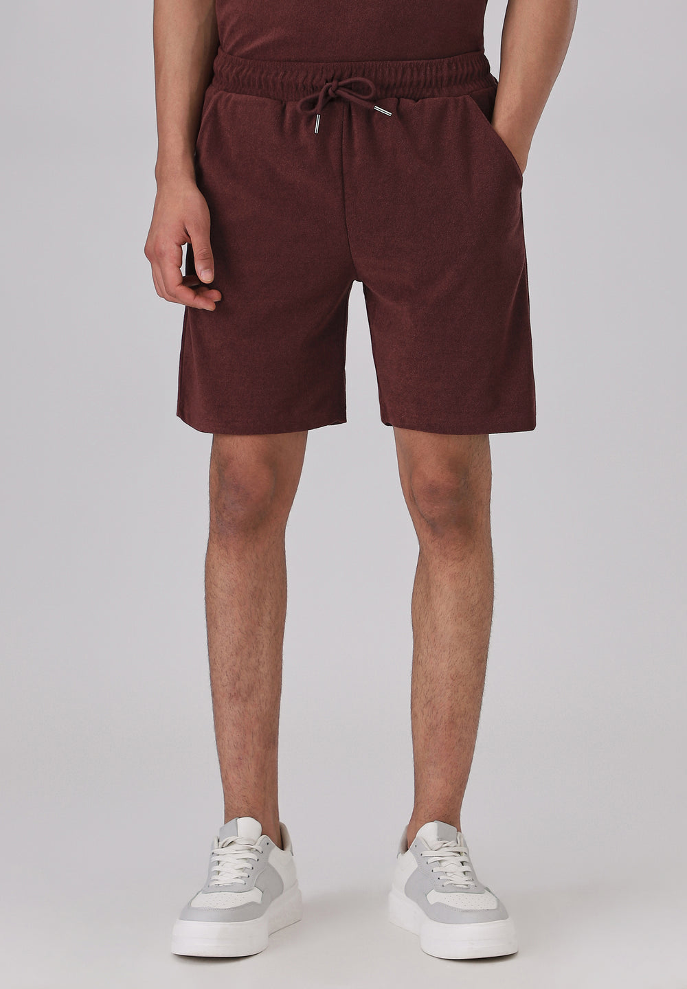 Maroon Knitted Co-ord Set