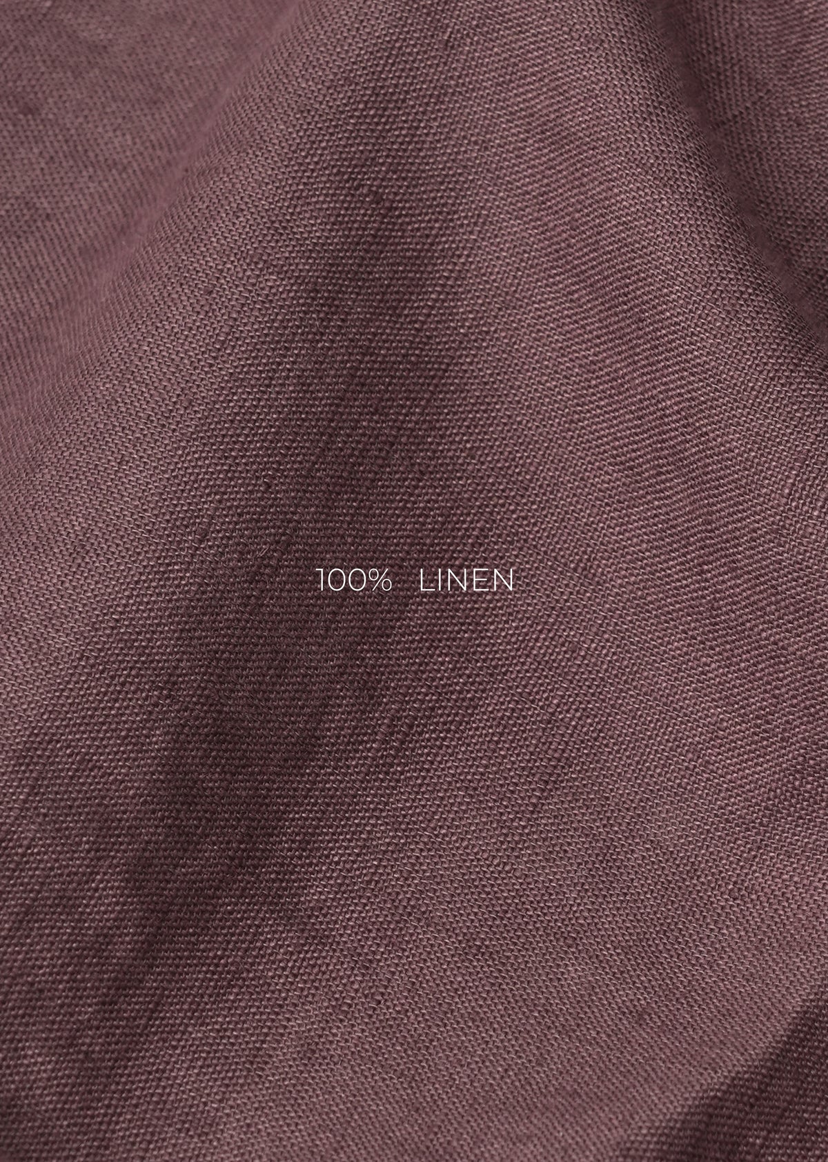 Mauve 100% Pure Linen Shirt