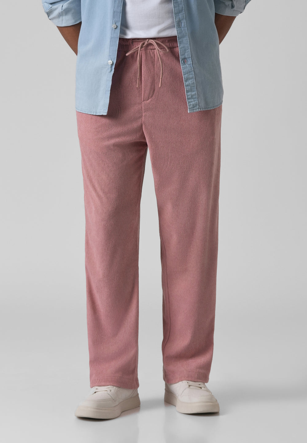 Mauve Pink Corduroy Pants