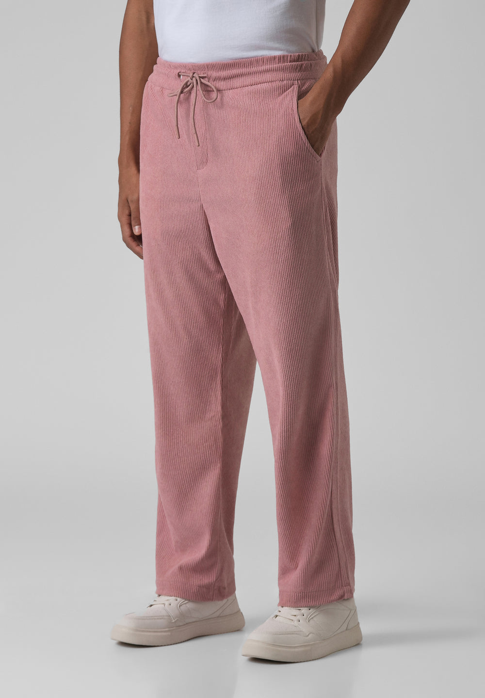Mauve Pink Corduroy Pants