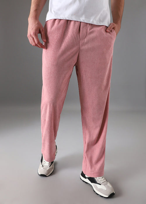 Mauve Pink Corduroy Pants