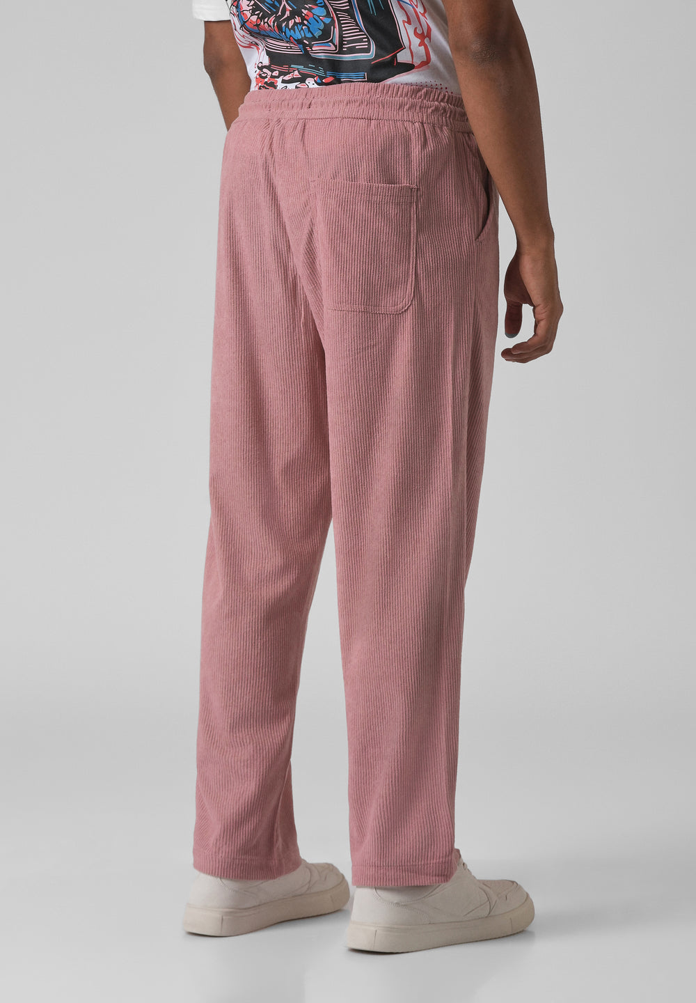 Mauve Pink Corduroy Pants