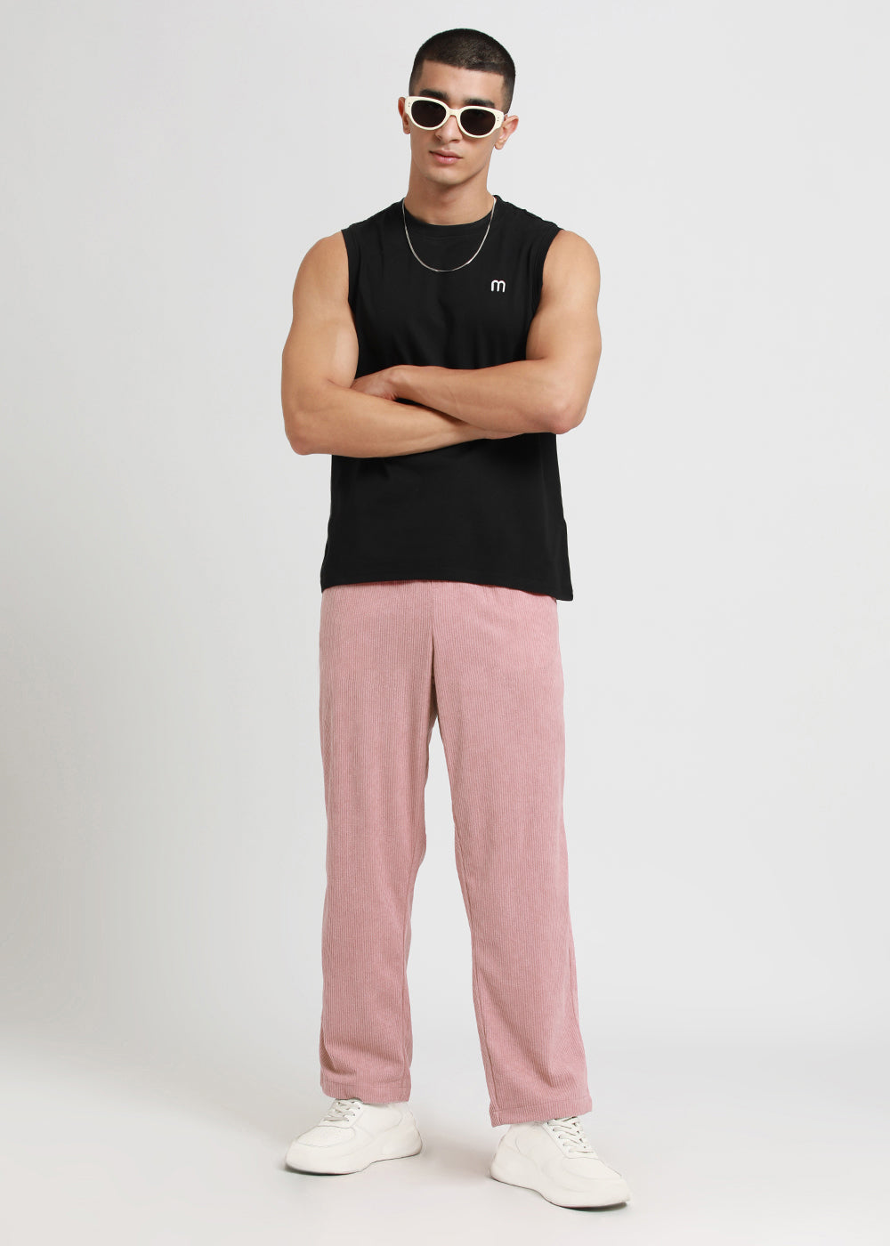 Mauve Pink Corduroy Pants