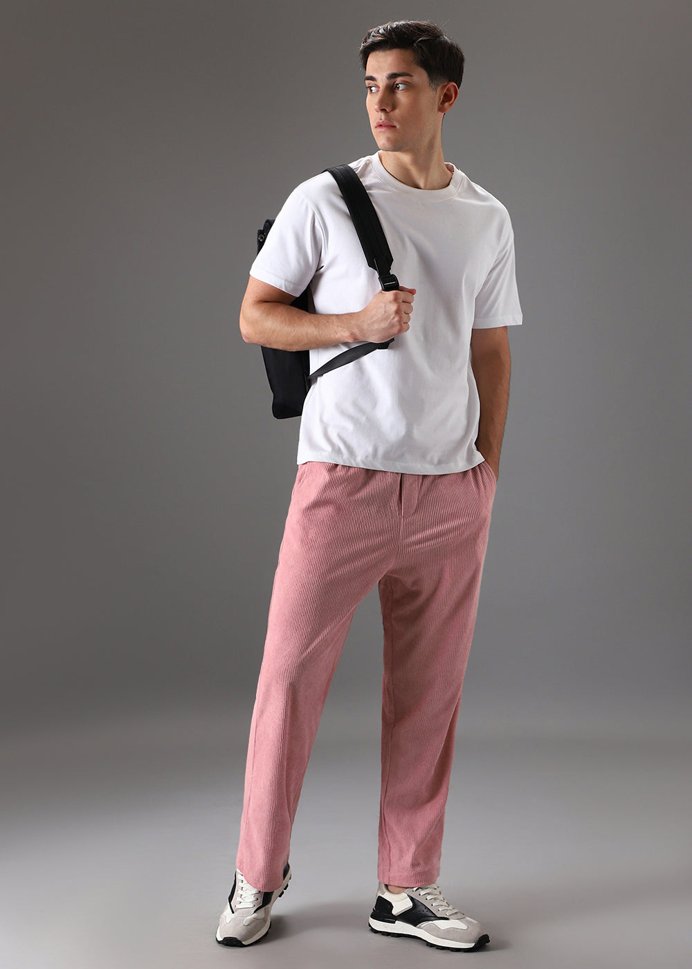 Mauve Pink Corduroy Pants