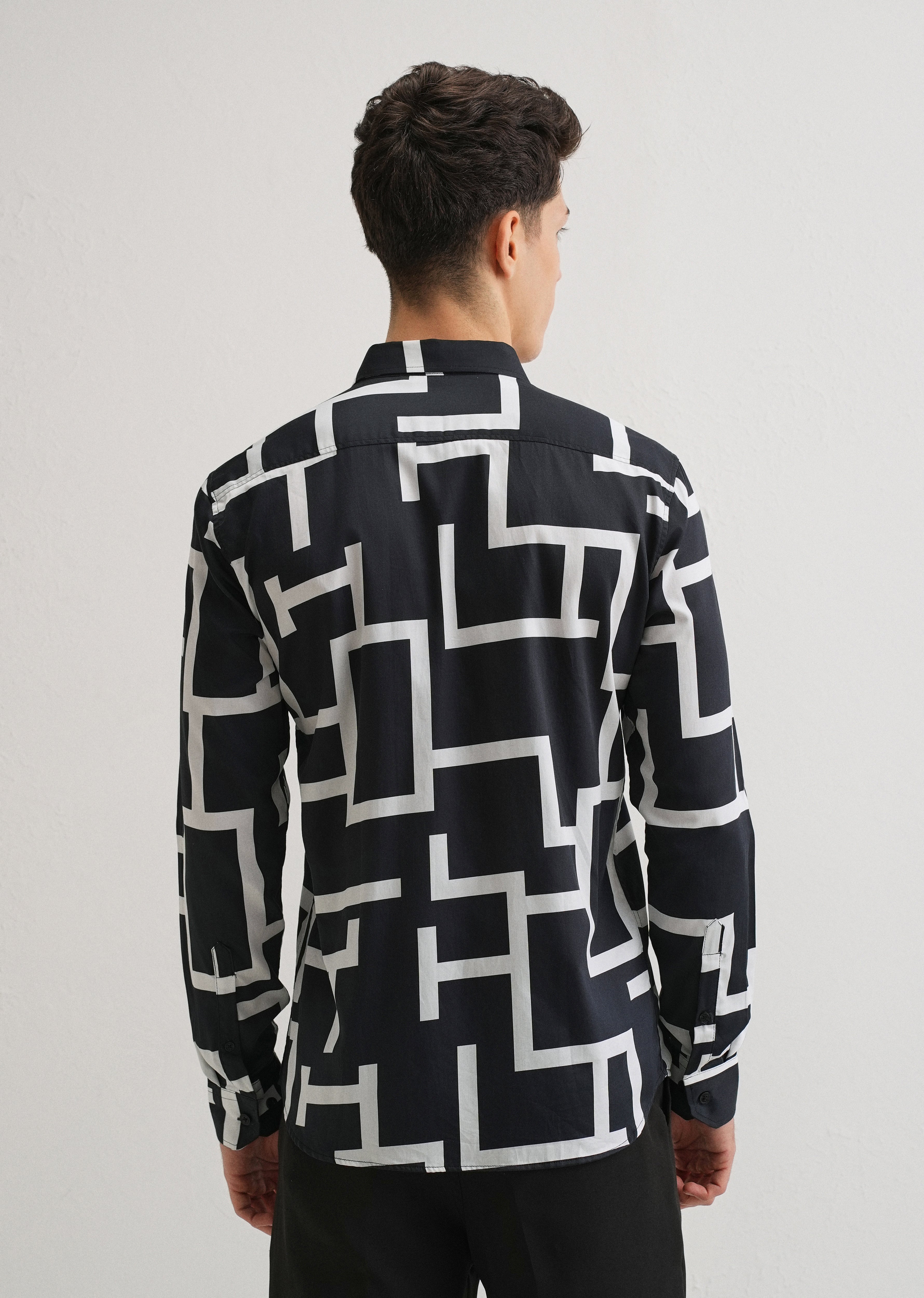 Maze Printed Shirt