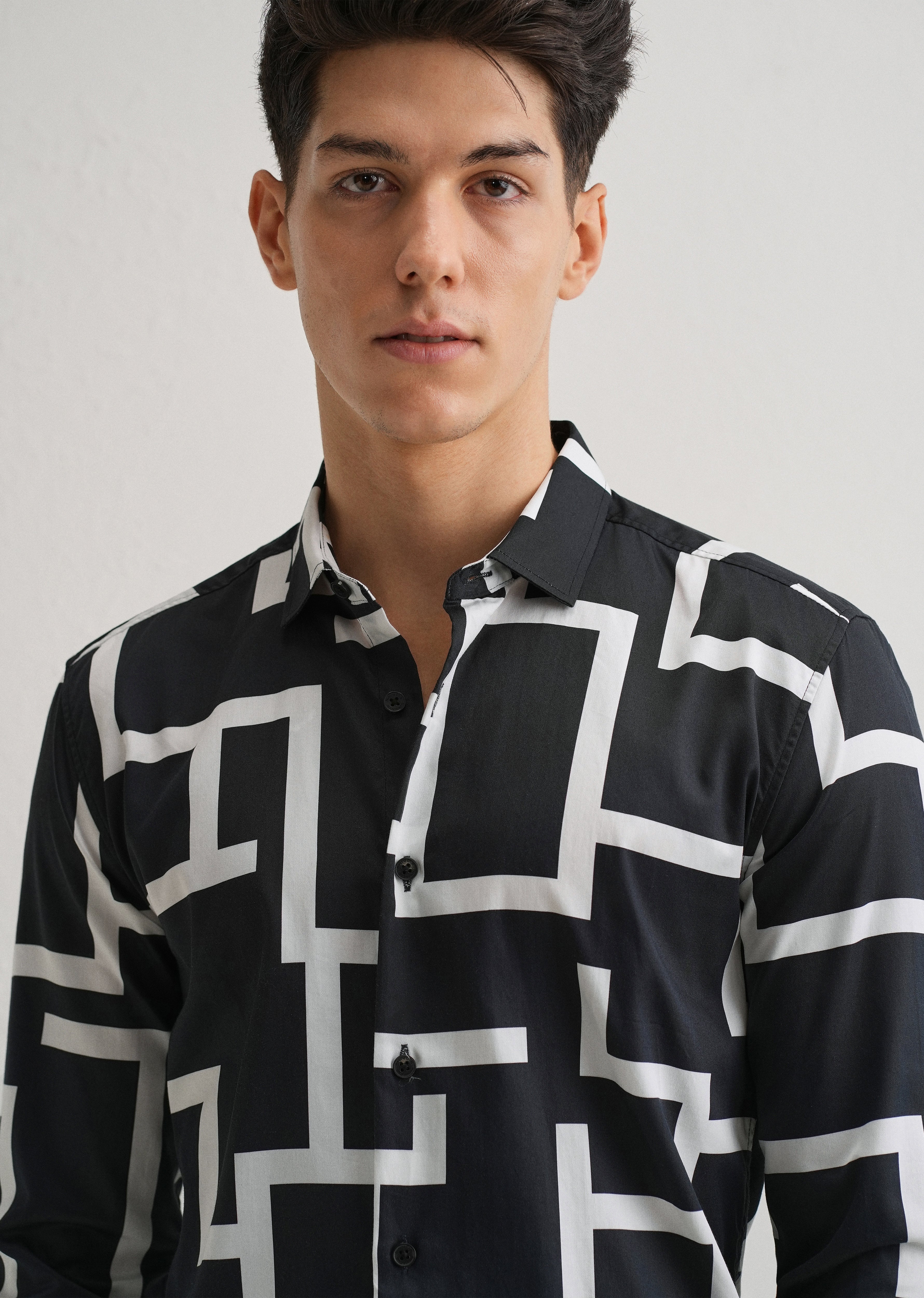 Maze Printed Shirt