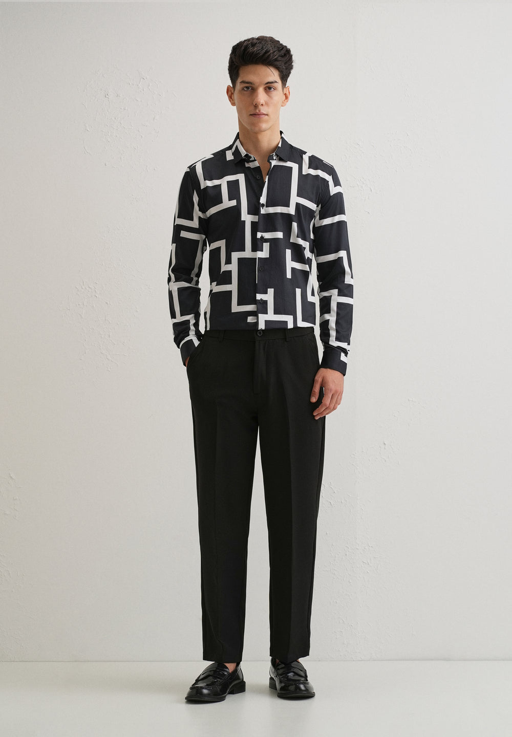 Maze Printed Shirt