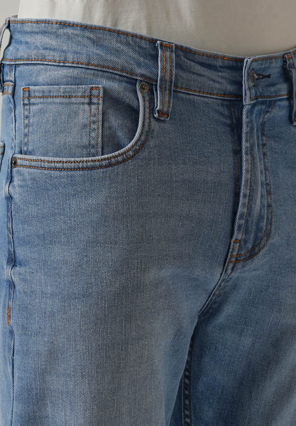 Mid Blue Relaxed Fit Jeans