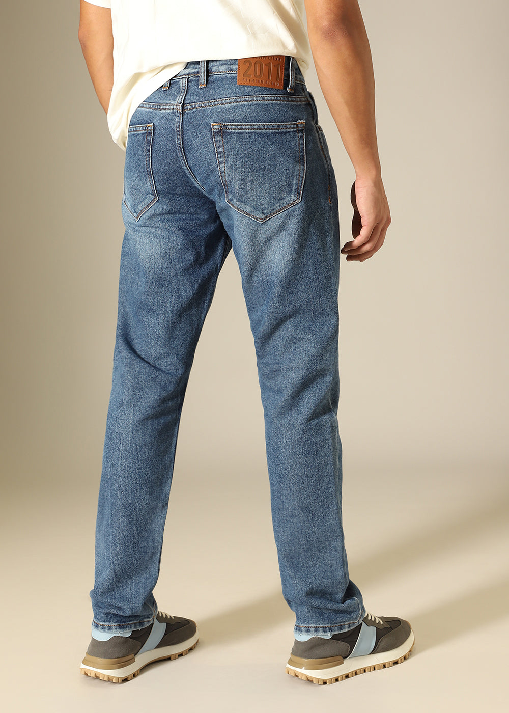 Mid Blue Wash Denim