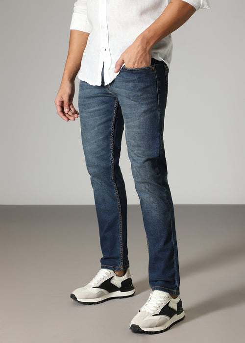 Mid Wash Slim fit Jeans