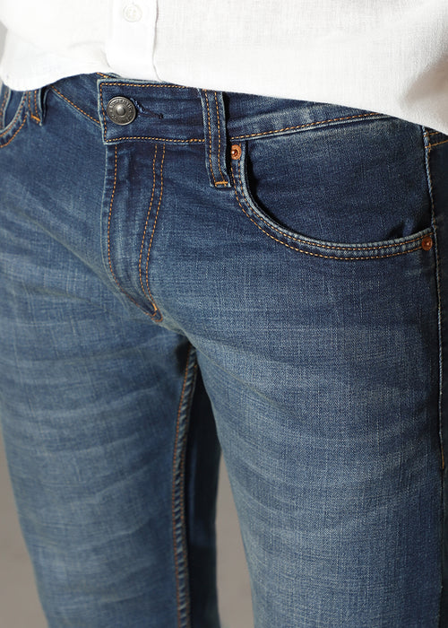 Mid Wash Slim fit Jeans