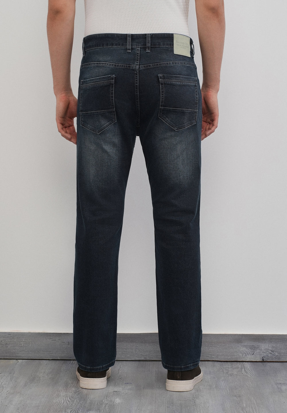 Midnight Blue Classic Straight Fit Jeans