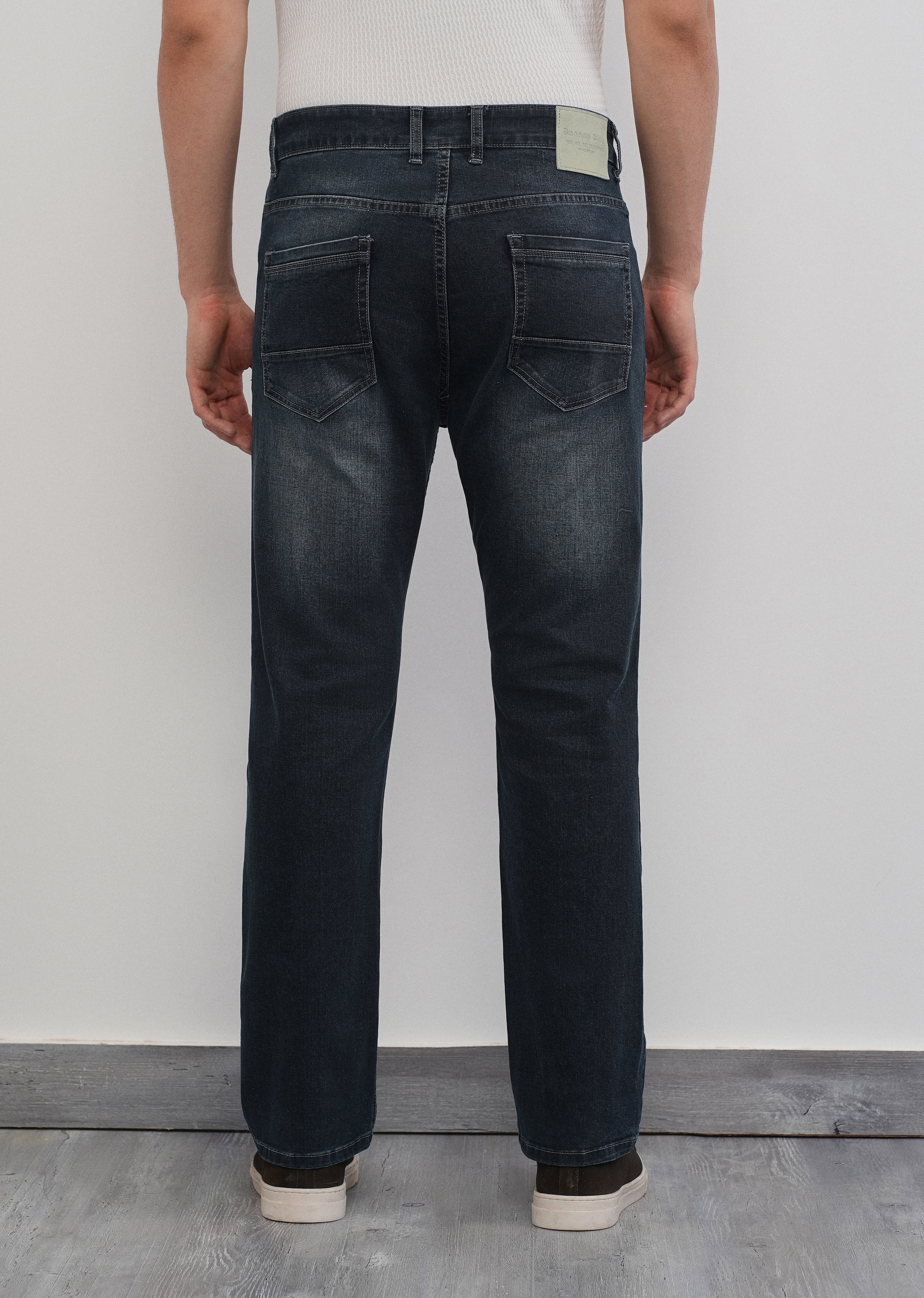 Midnight Blue Classic Straight Fit Jeans