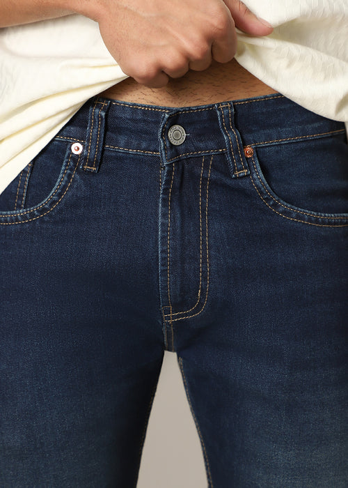 Mirage Blue Slim fit Jeans