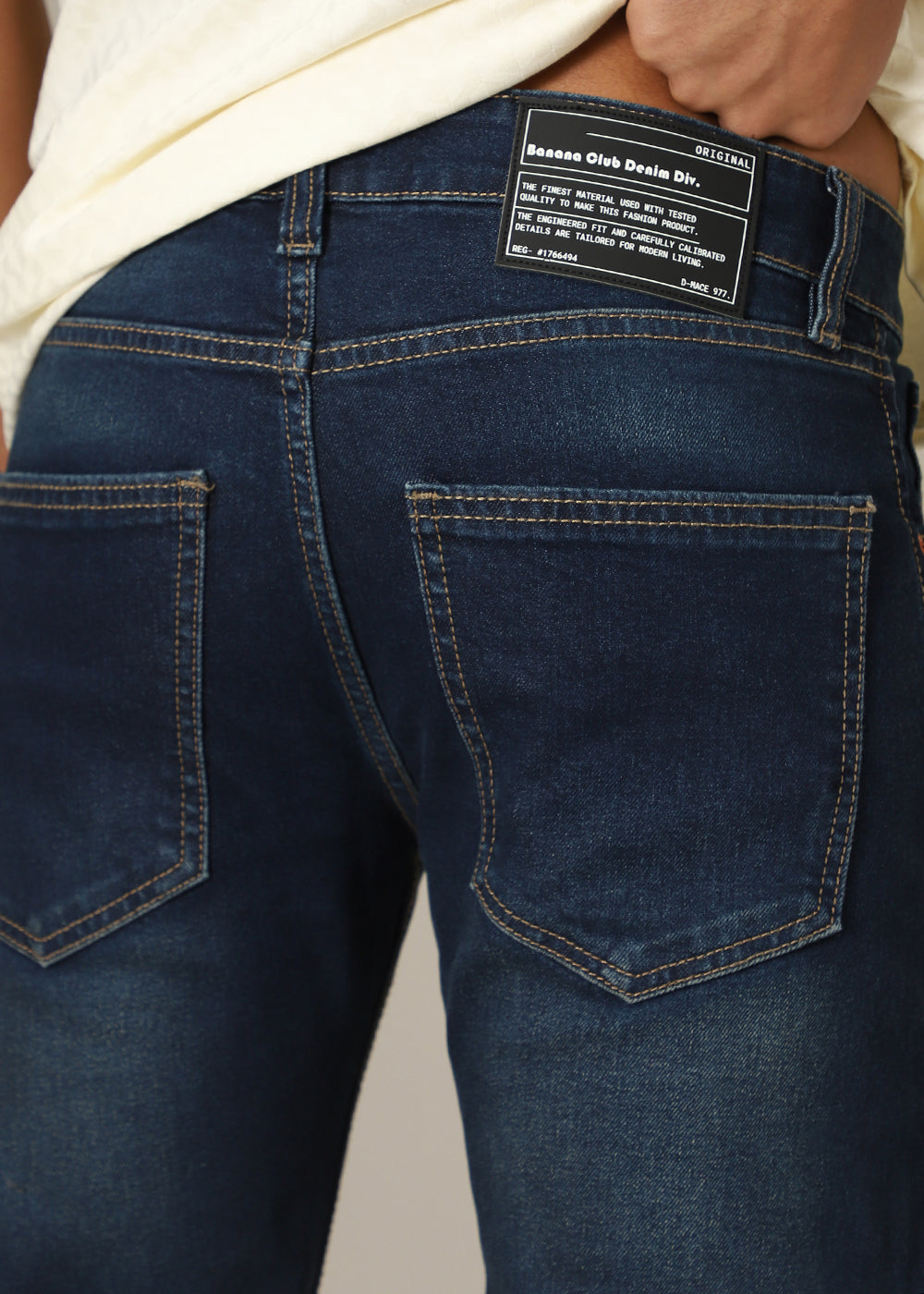 Mirage Blue Slim fit Jeans