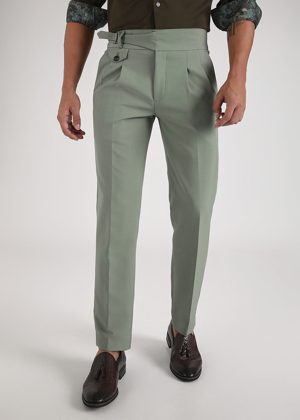 Misty Green Gurkha Pant