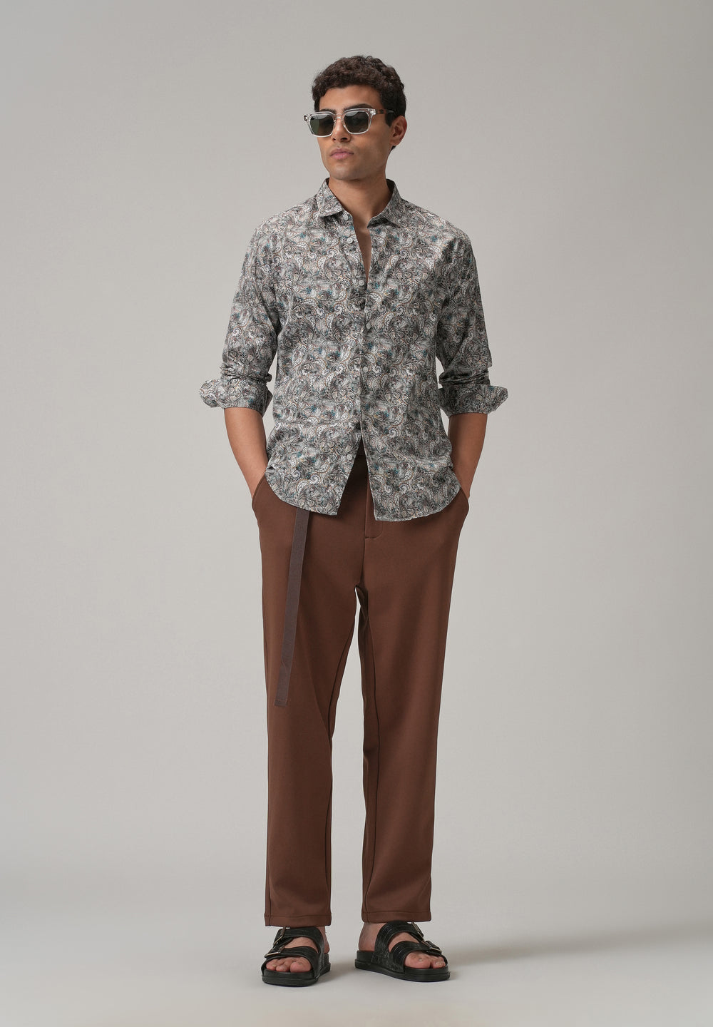 Modern Paisley Printed Shirt