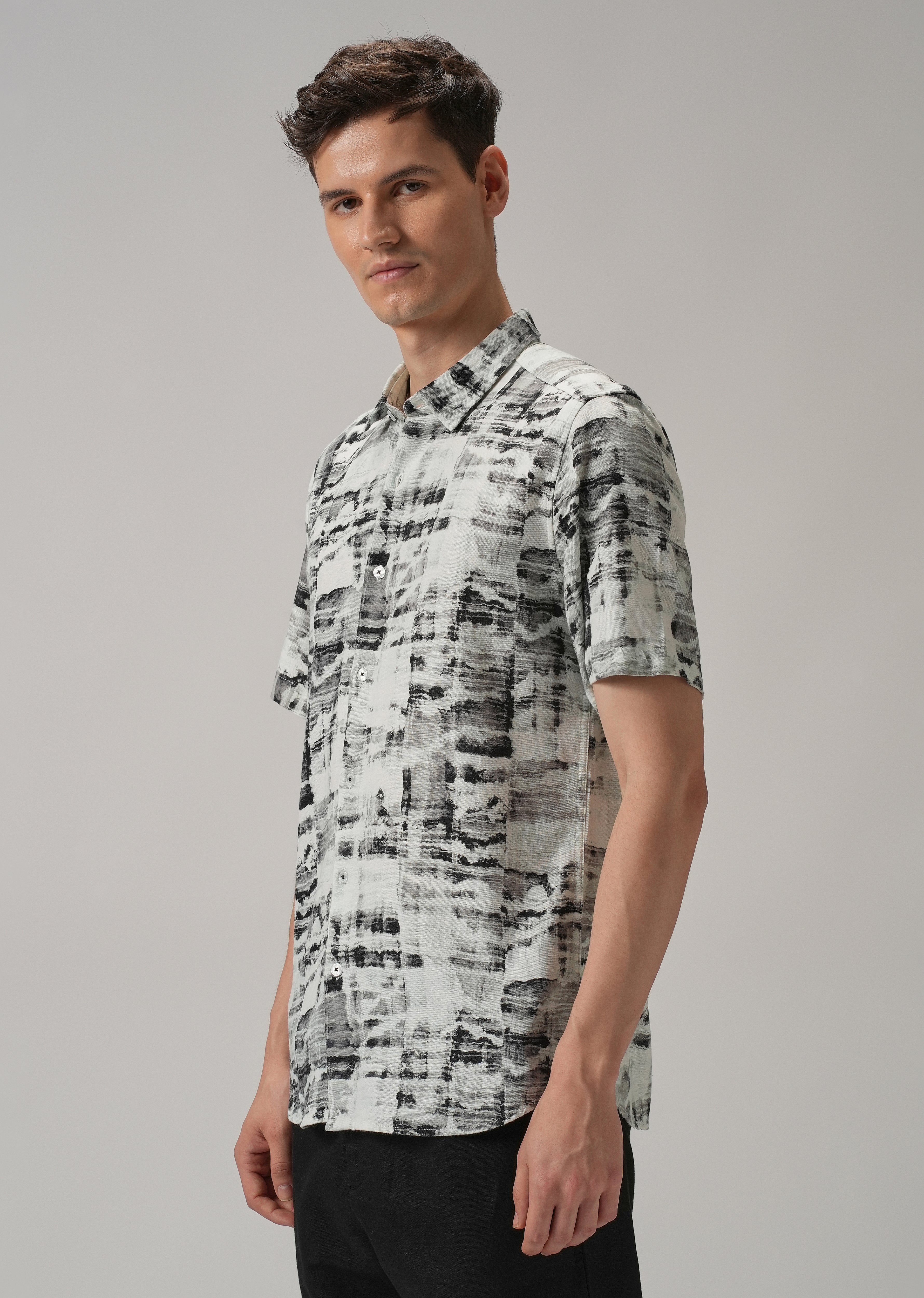 Monochromatic Half Sleeve shirt