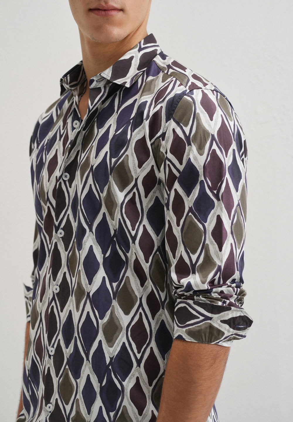 Moroccan Mosaic Printed Shirt