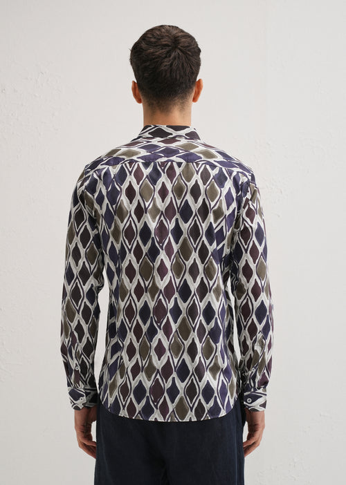 Moroccan Mosaic Printed Shirt