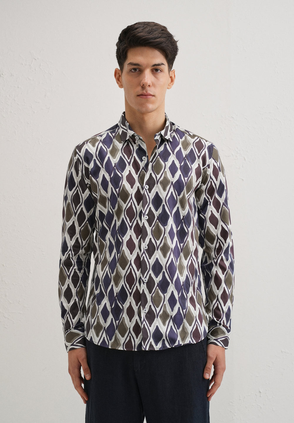 Moroccan Mosaic Printed Shirt