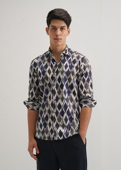 Moroccan Mosaic Printed Shirt