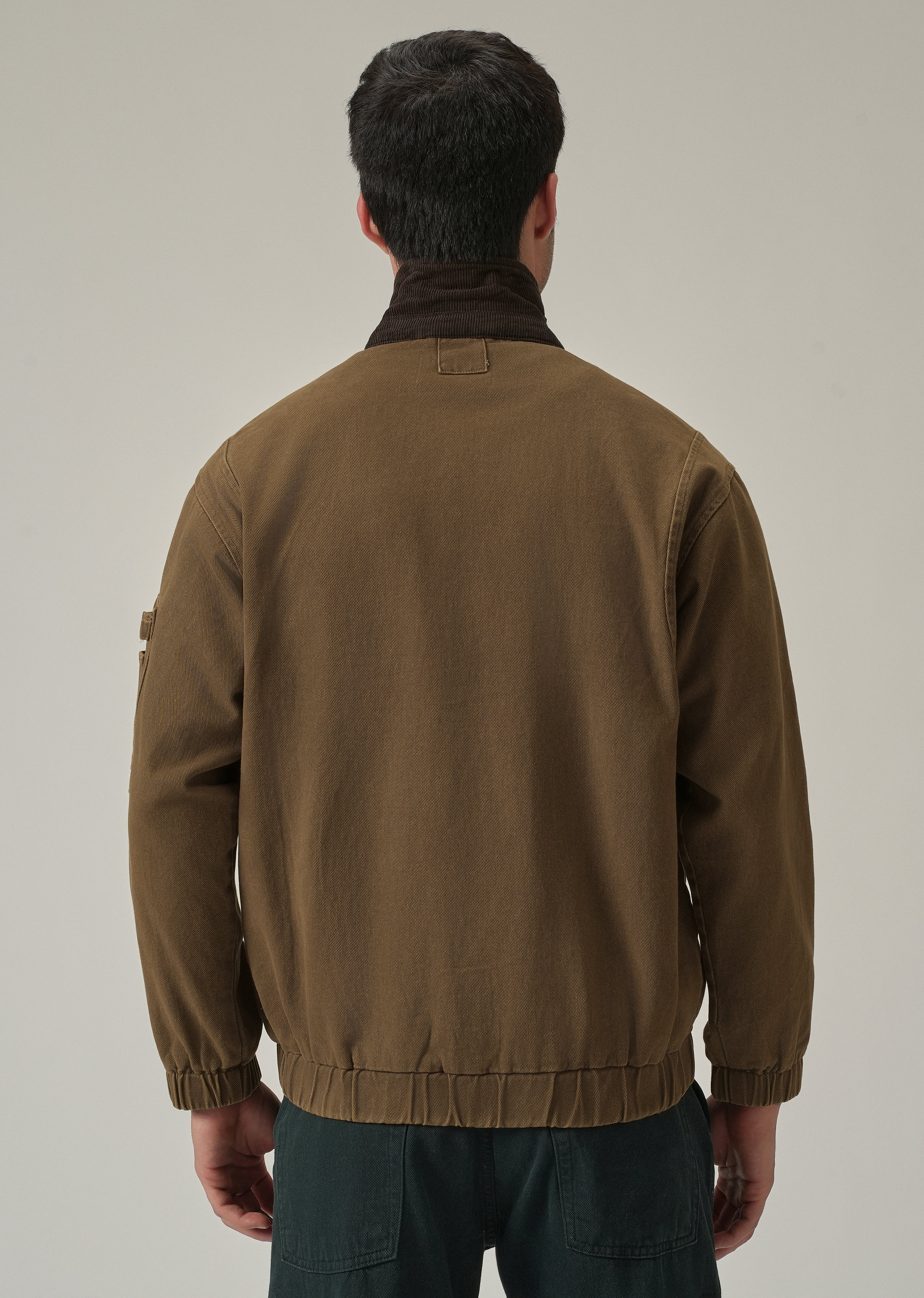 Brown Multi-Pocket Jacket