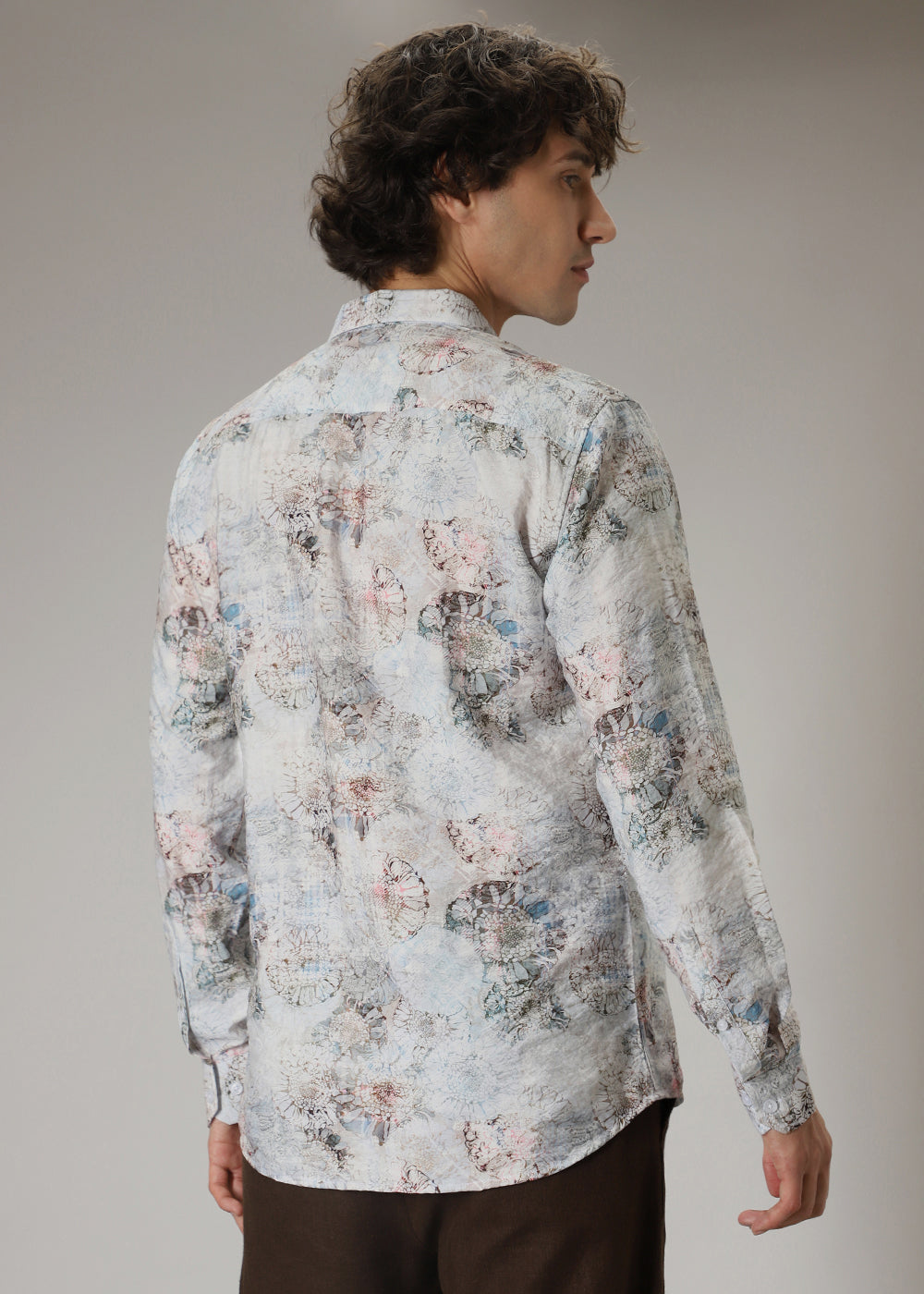 Multi Floral Print Shirt