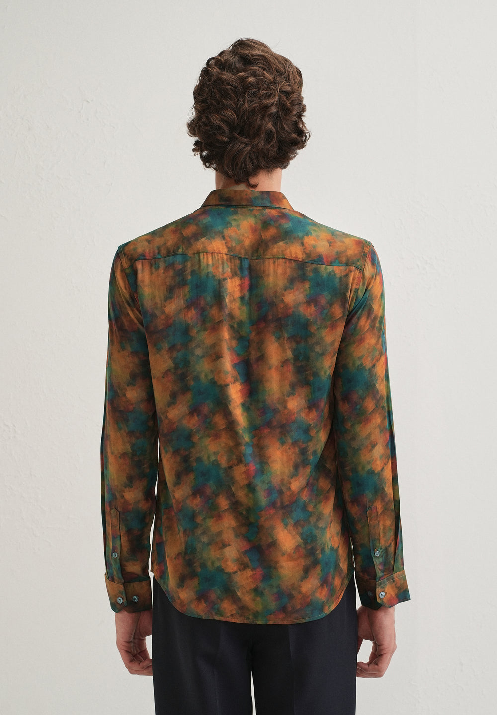 Multi Colour Abstract Printed Shirt