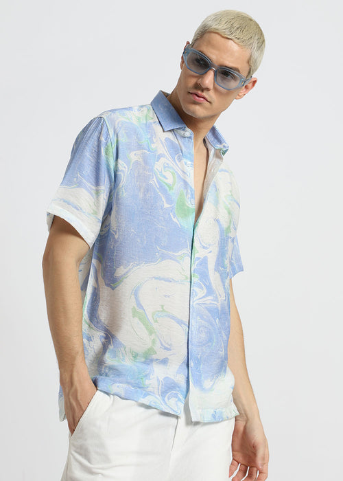 Mystic Marble Printed Shirt