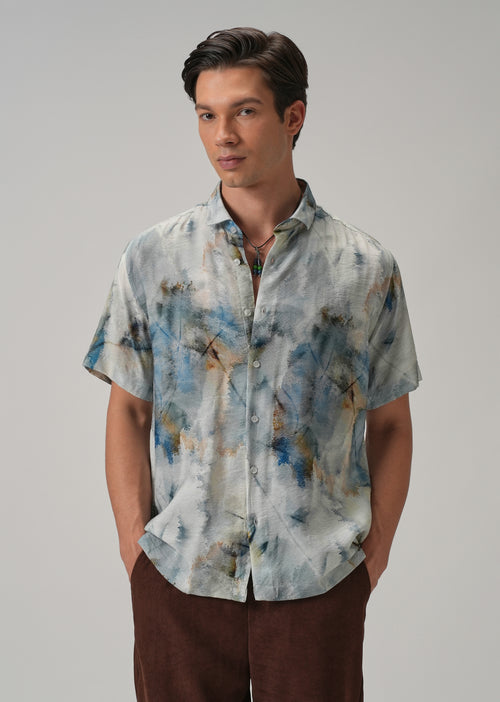 Mystic Mist Printed Shirt