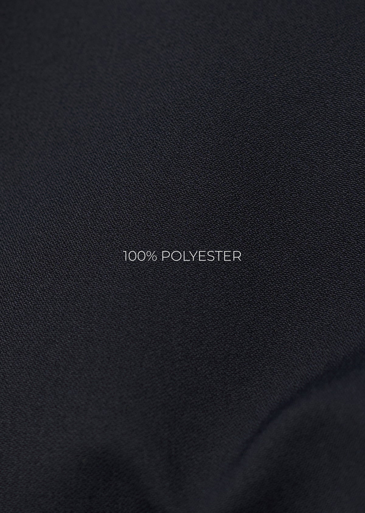 Navy Blue Back Elastic Relaxed Fit Trouser