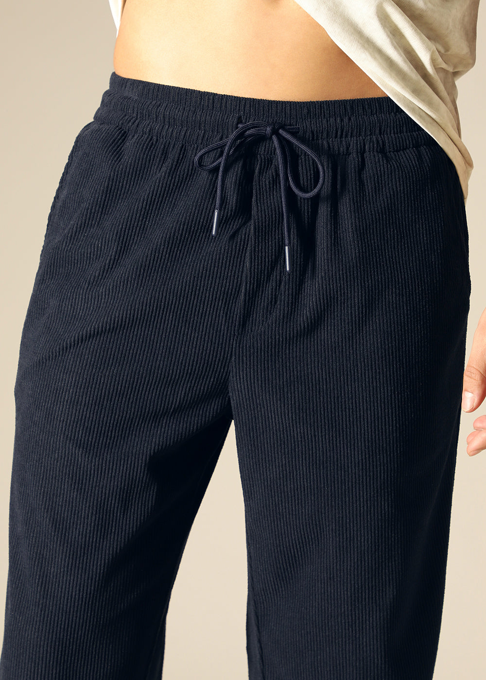 Navy Blue Corduroy Pant