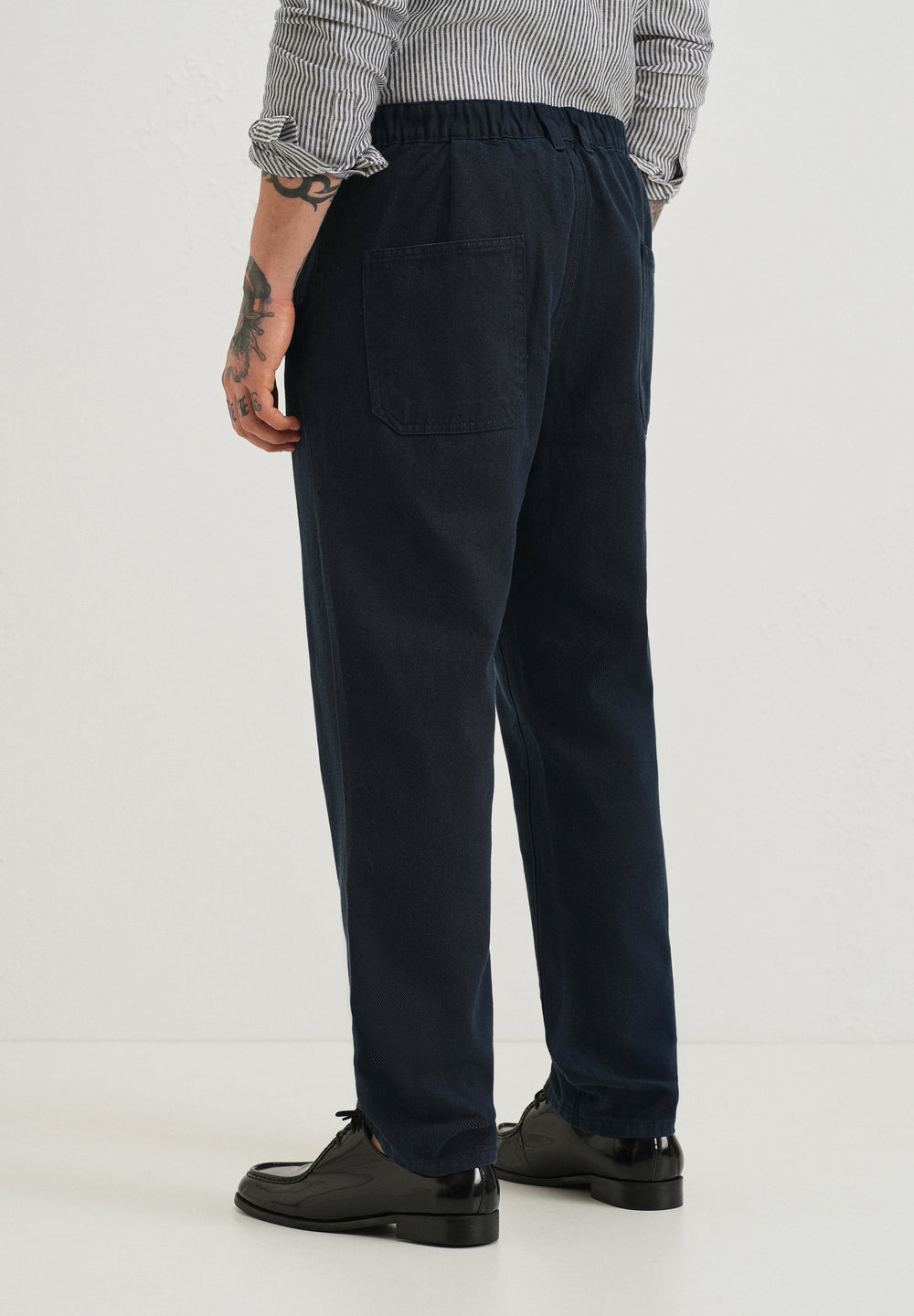 Navy Blue Drill Denim