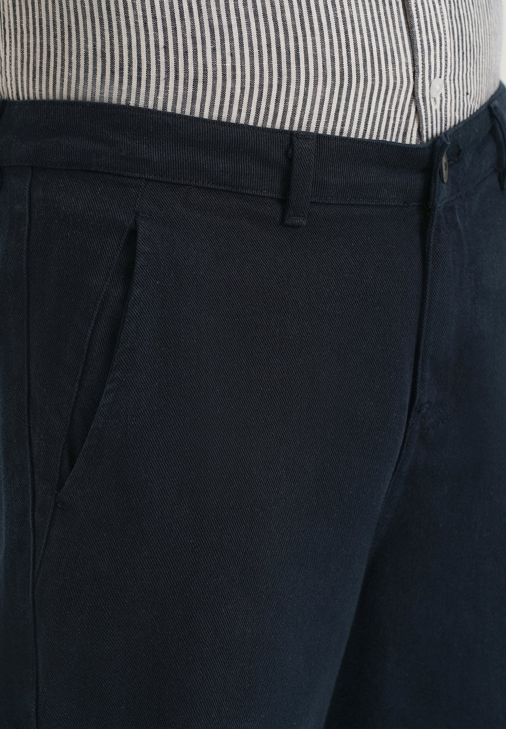 Navy Blue Drill Denim