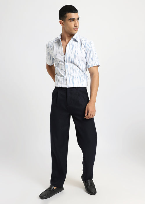 Navy Blue Gurkha Pant