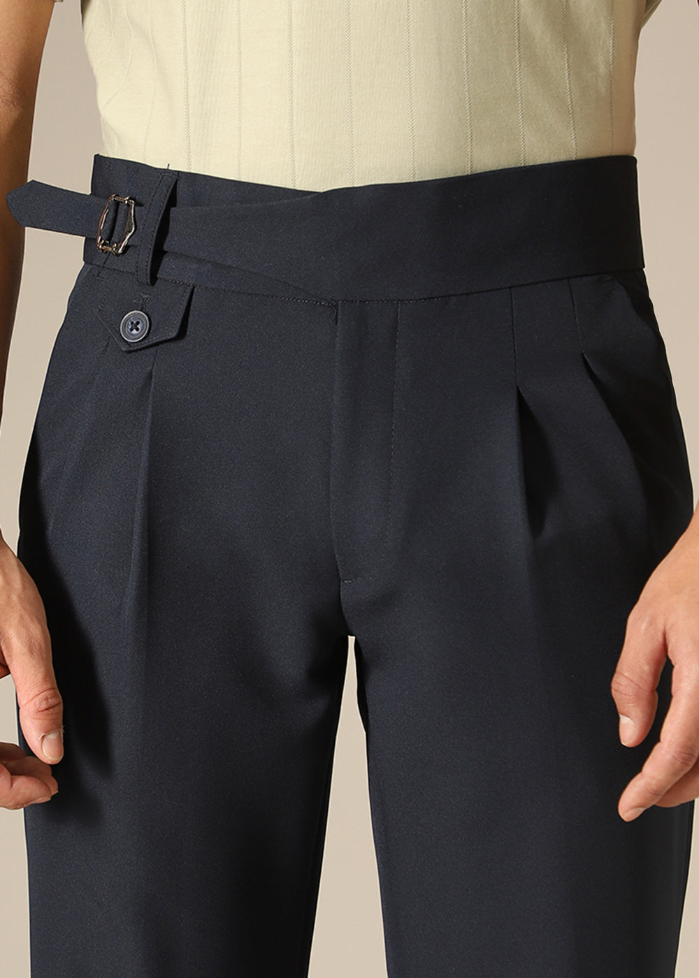 Abyss Blue Gurkha Pant