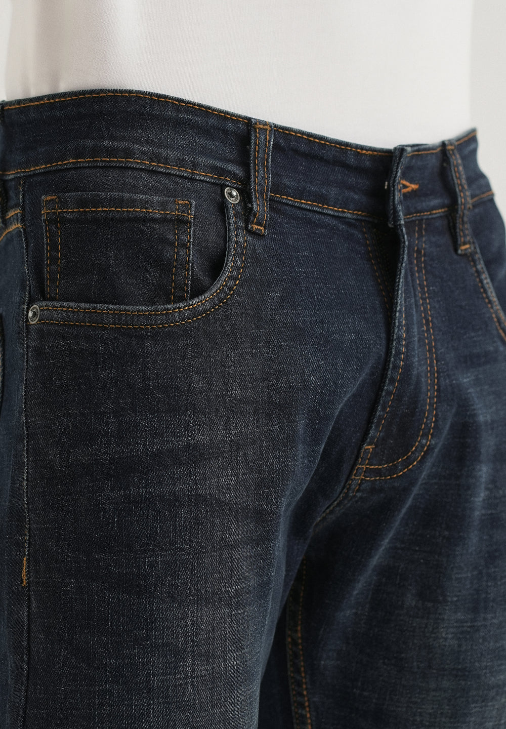 Navy Blue Slim fit Jeans