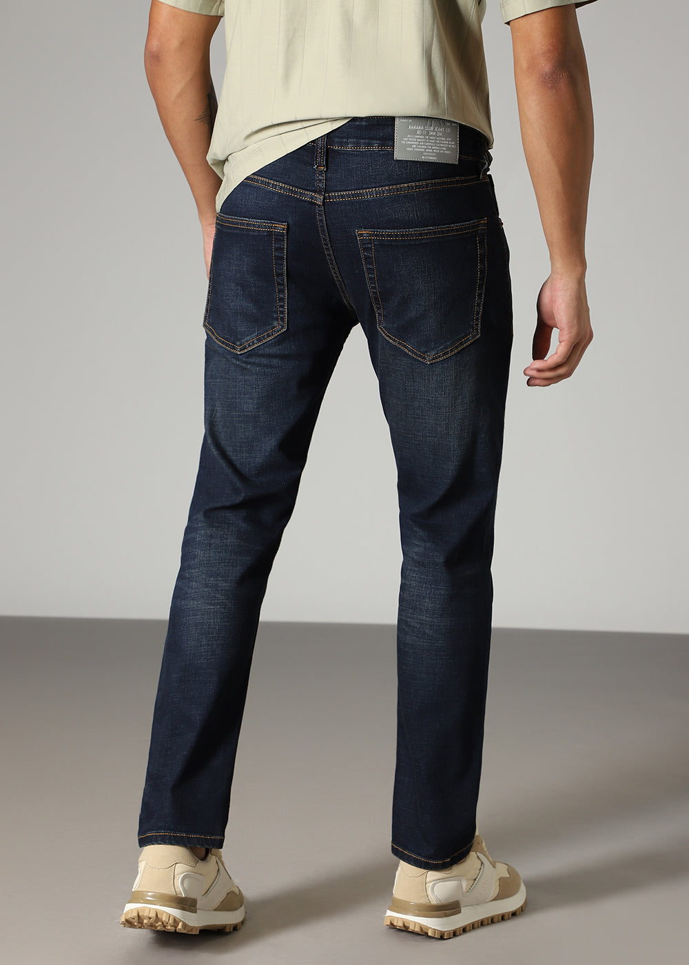 Navy Blue Slim fit Jeans