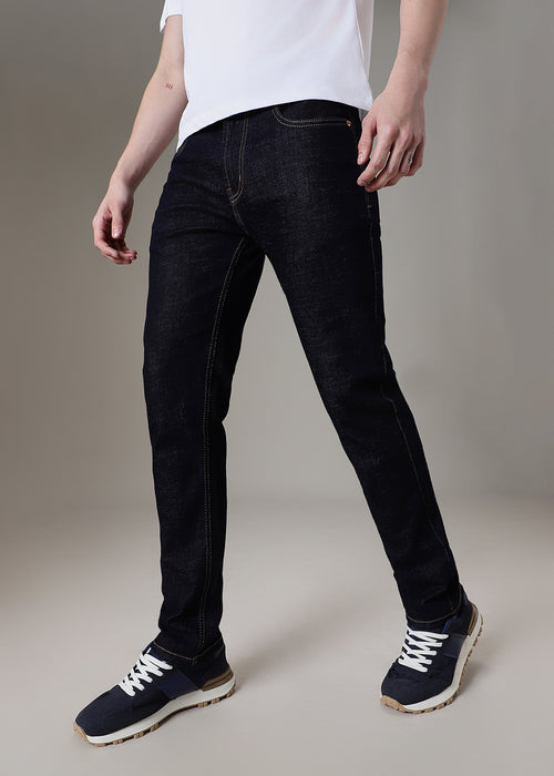 Navy Dark Blue Denim