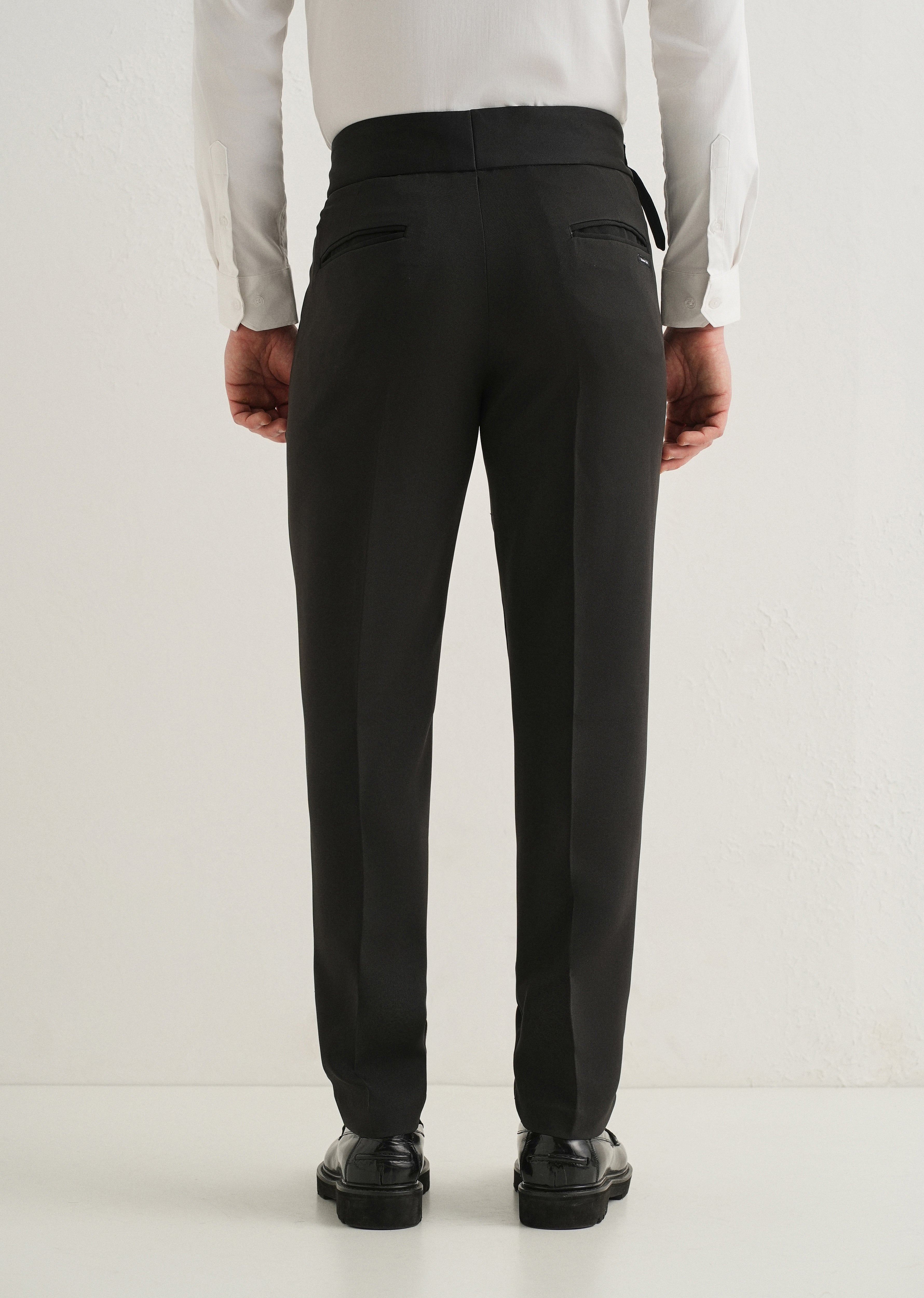 Night Black Gurkha Pant