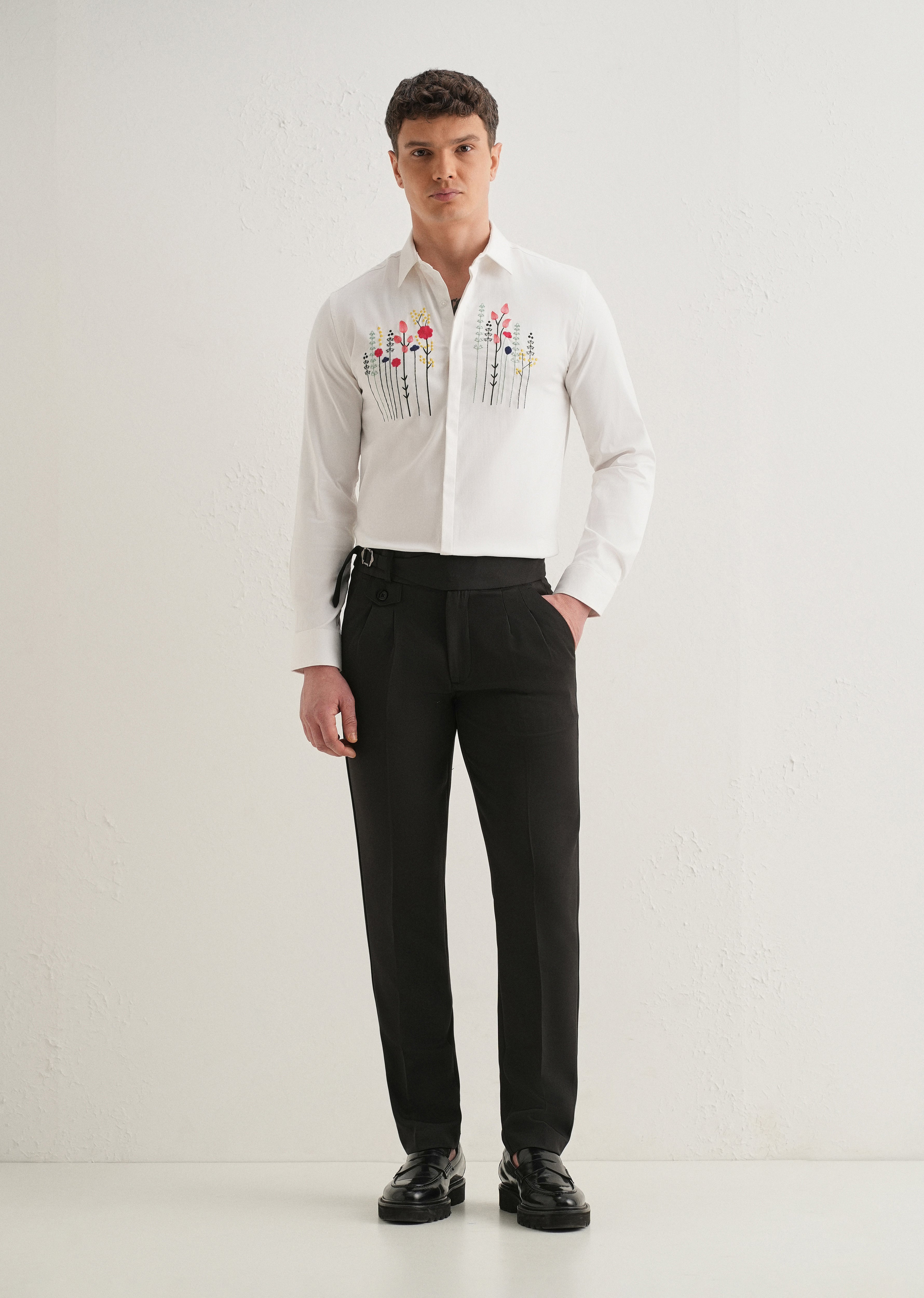 Night Black Gurkha Pant