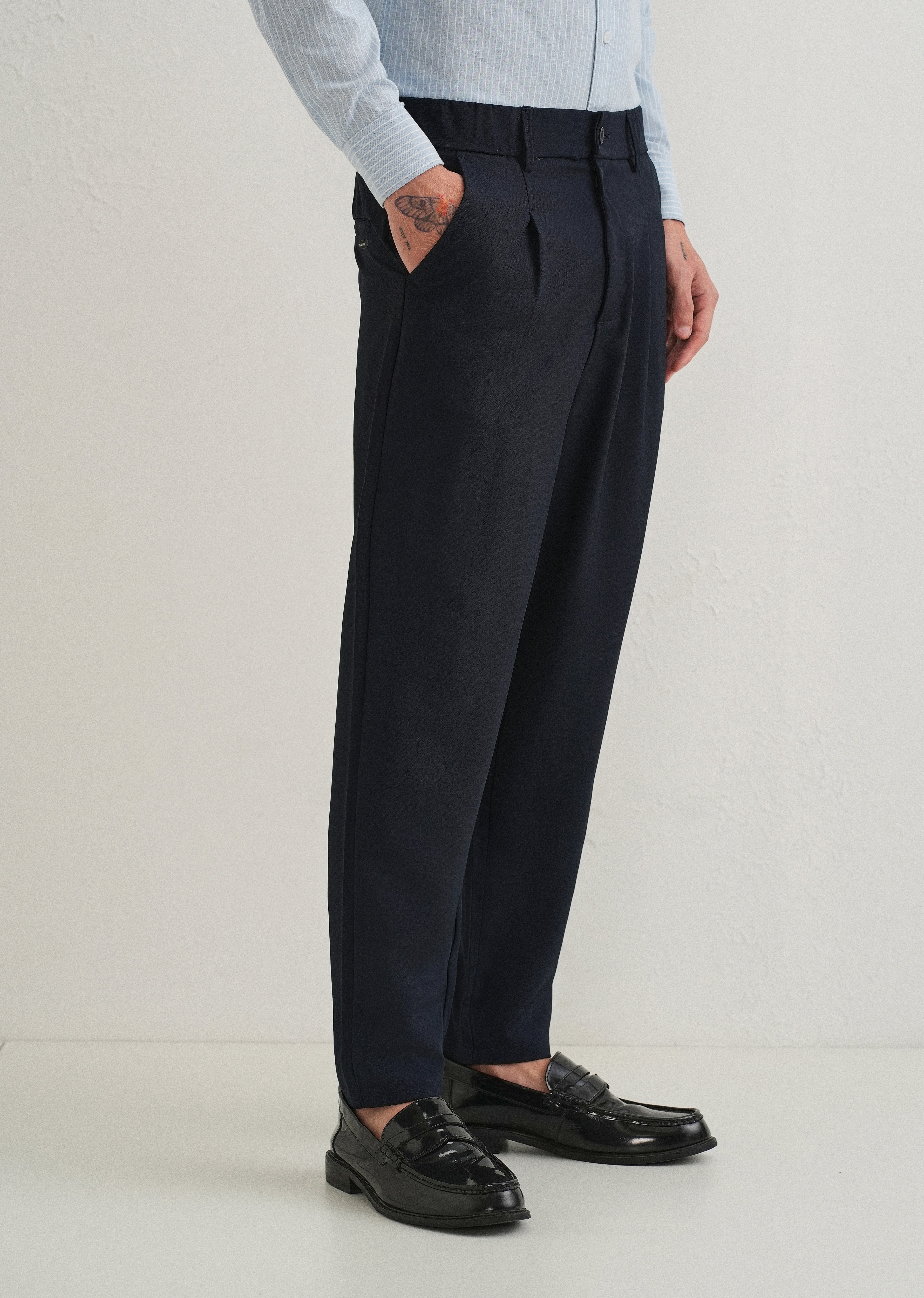 Night Blue Korean Pant
