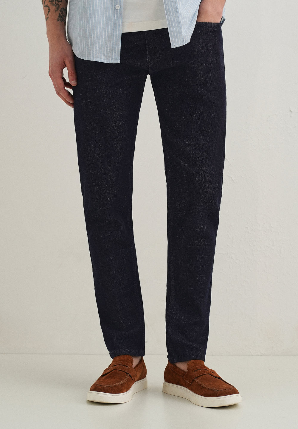 Noir Blue Slim Fit Jeans