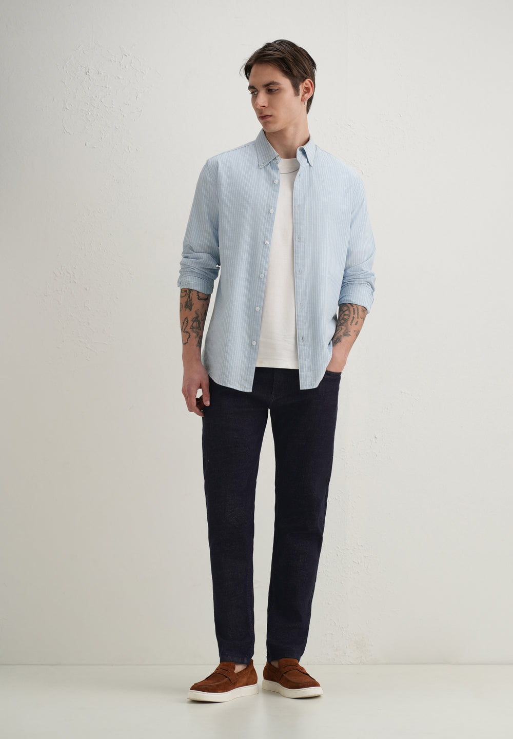 Noir Blue Slim Fit Jeans