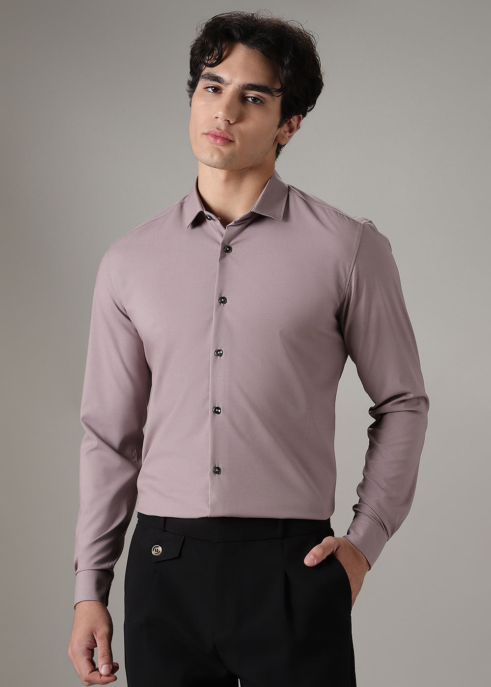 Nude Wrinkle Free Shirt