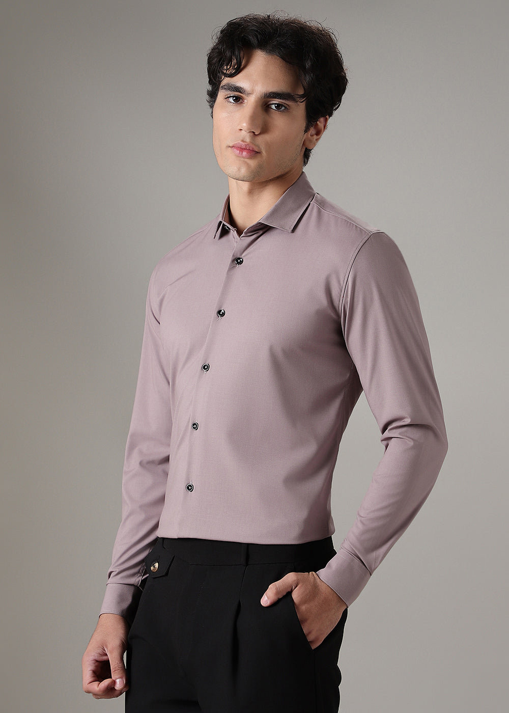 Nude Wrinkle Free Shirt